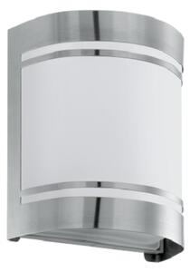 Απλίκα Cerno inox με γυαλί λευκό Eglo 30191 Inox