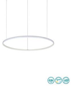 Φωτιστικό Κρεμαστό Ideal Lux Hulahoop 258775 D060 Λευκό (3000Κ)