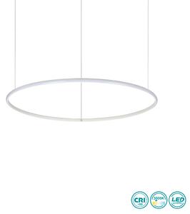 Φωτιστικό Κρεμαστό Ideal Lux Hulahoop 258768 D080 Λευκό (3000Κ)