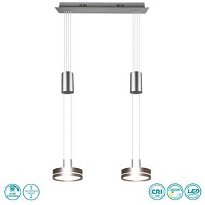 Φωτιστικό Κρεμαστό Trio Lighting Franklin 326510207 Νίκελ Ματ