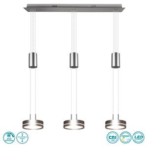 Φωτιστικό Κρεμαστό Trio Lighting Franklin 326510307 Νίκελ Ματ