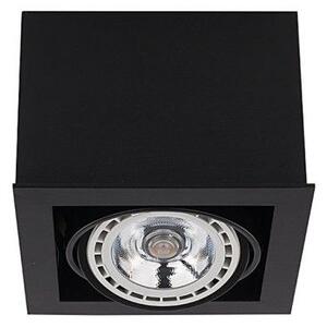 Downlight Σποτ μονόφωτο Box ES111 γκρι μαύρο λευκό Nowodvorski 9495 Μαύρο