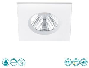 Φωτιστικό Σποτ Χωνευτό Trio Lighting Zagros 650610131 Λευκό Ματ (IP65)