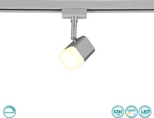 Σποτ Ράγας DUOline Trio Lighting Roubaix 78150107 Νίκελ Ματ