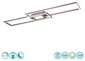 Φωτιστικό Οροφής Trio Lighting Ganado 670710507 Νίκελ Ματ