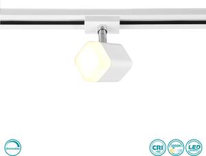 Σποτ Ράγας DUOline Trio Lighting Roubaix 78150131 Λευκό Ματ