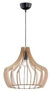 Κρεμαστό Φωτιστικό Οροφής ξύλινο R30253830 Wood Trio Lighting R30253830 Καφέ