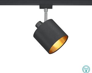 Σποτ Ράγας DUOline Trio Lighting Tommy 78330179 Μαύρο-Χρυσό