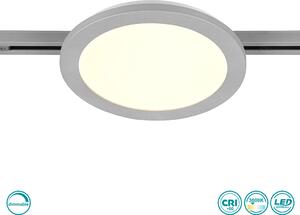 Φωτιστικό Οροφής Ράγας DUOline Trio Lighting Camillus 76921587 Γκρι