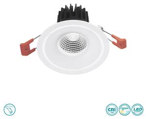 Φωτιστικό Σποτ Χωνευτό Gea Luce Eden GFA1030C Λευκό Σατινέ (3000K)