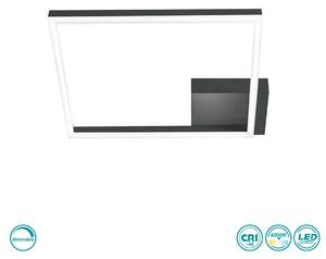 Φωτιστικό Οροφής Fabas Luce Bard 3394-62-282 Ανθρακί (4000K)
