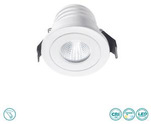 Φωτιστικό Σποτ Χωνευτό Gea Luce Alya GFA770C Λευκό Ματ (3000K)