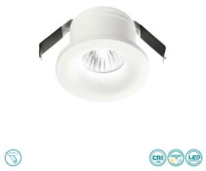 Φωτιστικό Σποτ Χωνευτό Gea Luce Gaia GFA850N Λευκό Ματ (4000K)