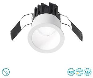 Φωτιστικό Σποτ Χωνευτό Gea Luce Qebui GFA950N Λευκό Ματ (4000K)