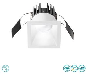 Φωτιστικό Σποτ Χωνευτό Gea Luce Qebui GFA951C Λευκό Ματ (3000K)