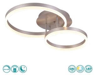 Φωτιστικό Οροφής Sun Light Kievo C88059/2-SLV Ασημί (Tunable White)