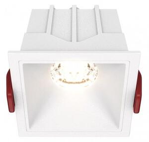 Χωνευτό Σποτ Οροφής Alfa LED 10W 3000K Λευκό DL043-01-10W3K-SQ-W MAYTONI