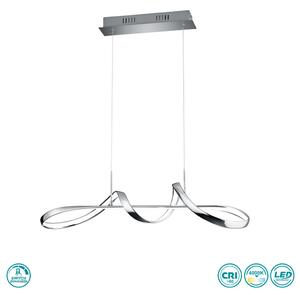 Φωτιστικό Κρεμαστό Ράγα RL Lighting Perugia R37091106 Χρώμιο (4000K)