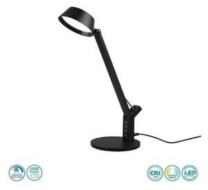 Επιτραπέζιο Φωτιστικό Γραφείου Led Μαύρο Ava 523090132 Trio Lighting 523090132 Μαύρο