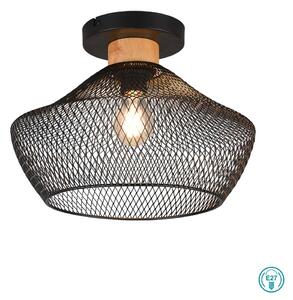 Φωτιστικό Οροφής Vintage Industrial RL Lighting Valeria R61281032 Μαύρο Ματ