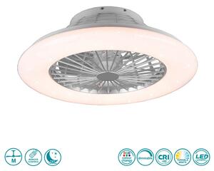 Ανεμιστήρας Οροφής RL Lighting Stralsund R62522987 Γκρι με Φως-RGB