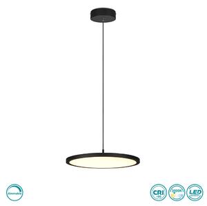 Φωτιστικό Κρεμαστό Trio Lighting Tray 340910132 Μαύρο Ματ (3000K)