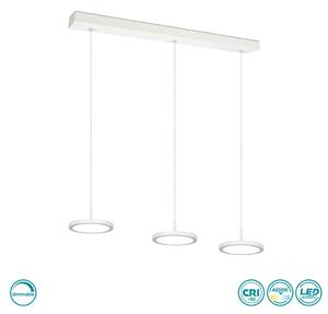 Φωτιστικό Κρεμαστό Trio Lighting Tray 340910331 Λευκό Ματ (4000K)