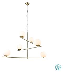 Φωτιστικό Κρεμαστό Trio Lighting Pure 302000608 Χρυσό Ματ