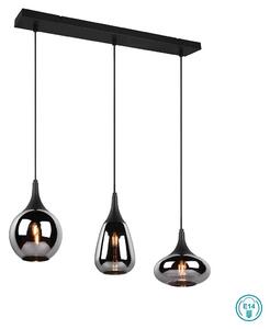 Φωτιστικό Κρεμαστό Trio Lighting Lumina 317000332 Μαύρο Ματ