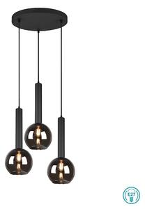 Φωτιστικό Κρεμαστό Trio Lighting Clayton 310390332 Μαύρο Ματ