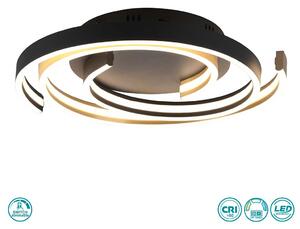 Φωτιστικό Κρεμαστό Trio Lighting Caya 641910208 Χρυσό Ματ