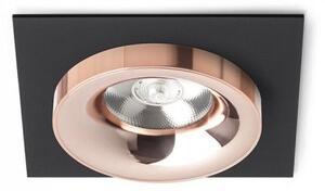 Χωνευτό Σποτ Φωτιστικό Οροφής Led SHARM SQ I H8 Φ11,4 Rendl R13253 Χάλκινο