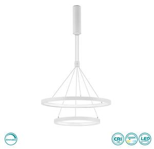 Φωτιστικό Κρεμαστό Sole Luce Empatia 2060672719 Λευκό Ματ - Dimmable