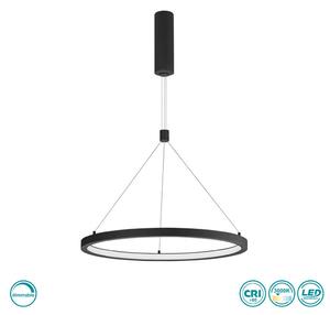 Φωτιστικό Κρεμαστό Sole Luce Empatia 2065362719 Μαύρο Ματ - Dimmable