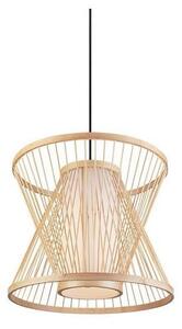 Κρεμαστό Φωτιστικό Οροφής ARTE ILLUMINA E27 Φ34.5 Bamboo 144-31006 Eurolamp 144-31006 Μπεζ