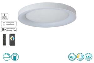 Φωτιστικό Οροφής Home Lighting Amaya 77-8156 Λευκό Smart