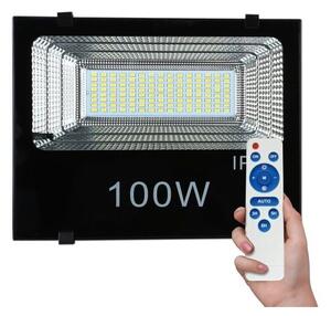 Ηλιακός Προβολέας LED SMD 100W 6000K Αλουμίνιο Μαύρο 6434 Spotlight 6434 Μαύρο