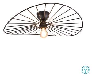 Φωτιστικό Οροφής Vintage Industrial RL Lighting Chapeau R61451032 Μαύρο Ματ