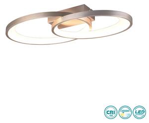 Φωτιστικό Οροφής RL Lighting Malaga R64482107 Νίκελ Ματ