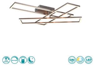 Φωτιστικό Οροφής RL Lighting Corso R64423107 Νίκελ Ματ