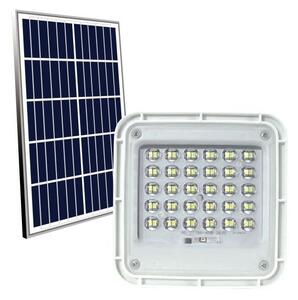 Ηλιακός Προβολέας LED 100W 6000K IP65 Με Τηλεχειριστήριο Λευκός 6627 Spotlight 6627 Γκρι