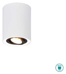 Φωτιστικό Οροφής Trio Lighting Cookie 612900134 Λευκό Ματ με Μαύρο