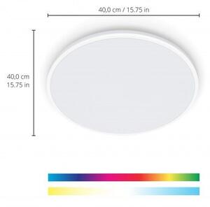 Έξυπνο Φωτιστικό Οροφής Πλαφονιέρα LED 21W 3CCT Dimmable RGBW Rune Wiz 929003209122 Λευκό