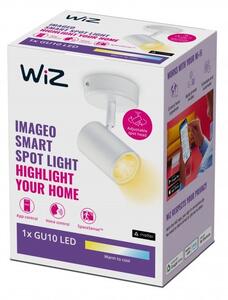 Έξυπνο Φωτιστικό Σποτ 1xGU10 LED 5W Ρυθμιζόμενο 3CCT Dimmable Imageo Wiz 929002658101 Λευκό