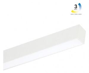 Γραμμικό Φωτιστικό Οροφής LED 24W 3CCT IP40 90cm Leon GK 43-000660 Λευκό