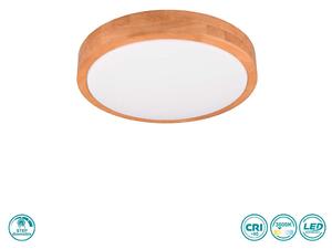 Φωτιστικό Οροφής Trio Lighting Iseo 647410130 Φυσικό Ξύλο