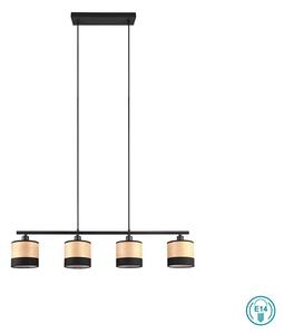 Φωτιστικό Κρεμαστό Ράγα RL Lighting Bolzano R31664032 Μαύρο