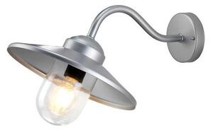 Απλίκα Φωτιστικό Τοίχου E27 60W IP44 Klampenborg Elstead Lighting KLAMPENBORG Ασημί