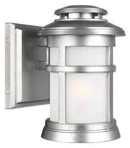 Απλίκα Φωτιστικό Τοίχου Μικρό E27 60W IP44 Newport Elstead Lighting FE-NEWPORT-S-PBS Ασημί