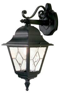 Απλίκα Φωτιστικό Τοίχου PIR E27 60W IP44 Μαύρο Norfolk NR2-BLK Elstead Lighting NR2-BLK Μαύρο